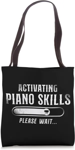 Piano Teacher Pianist Keyboard Tote Bag