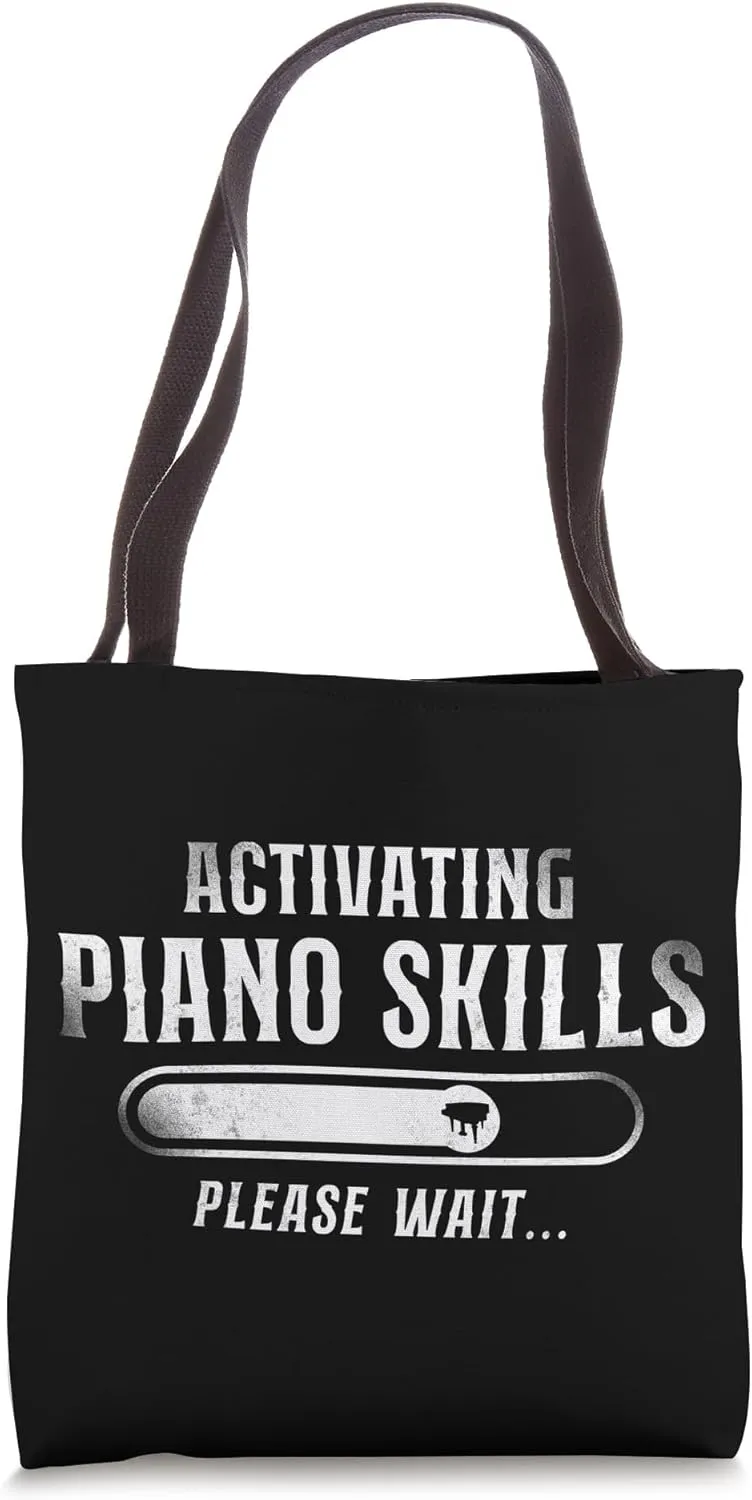 Piano Teacher Pianist Keyboard Tote Bag