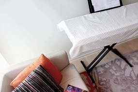 Piano Keyboard Dust Cover for 61 Keys to 88 Keys, Electric Pianos Cover, Digital Pianos Cloth Protection,Lightweight and Adjustable Closure,Pearl White, L - Keyboard Piano up to 61" x 21"