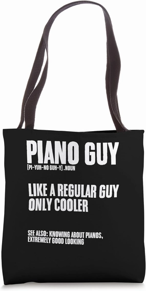 Piano Music Pianoforte Musical Instrument Pianist Tote Bag
