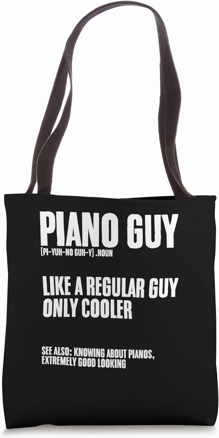 Piano Music Pianoforte Musical Instrument Pianist Tote Bag