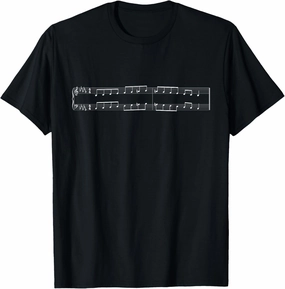 Piano Notes Bb Minor Musical Scale Keyboard Chart Band T-Shirt