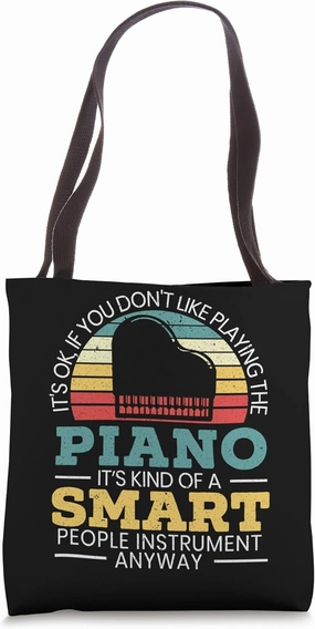 Piano Player Musician Musical Instrument Pianist Music Tote Bag