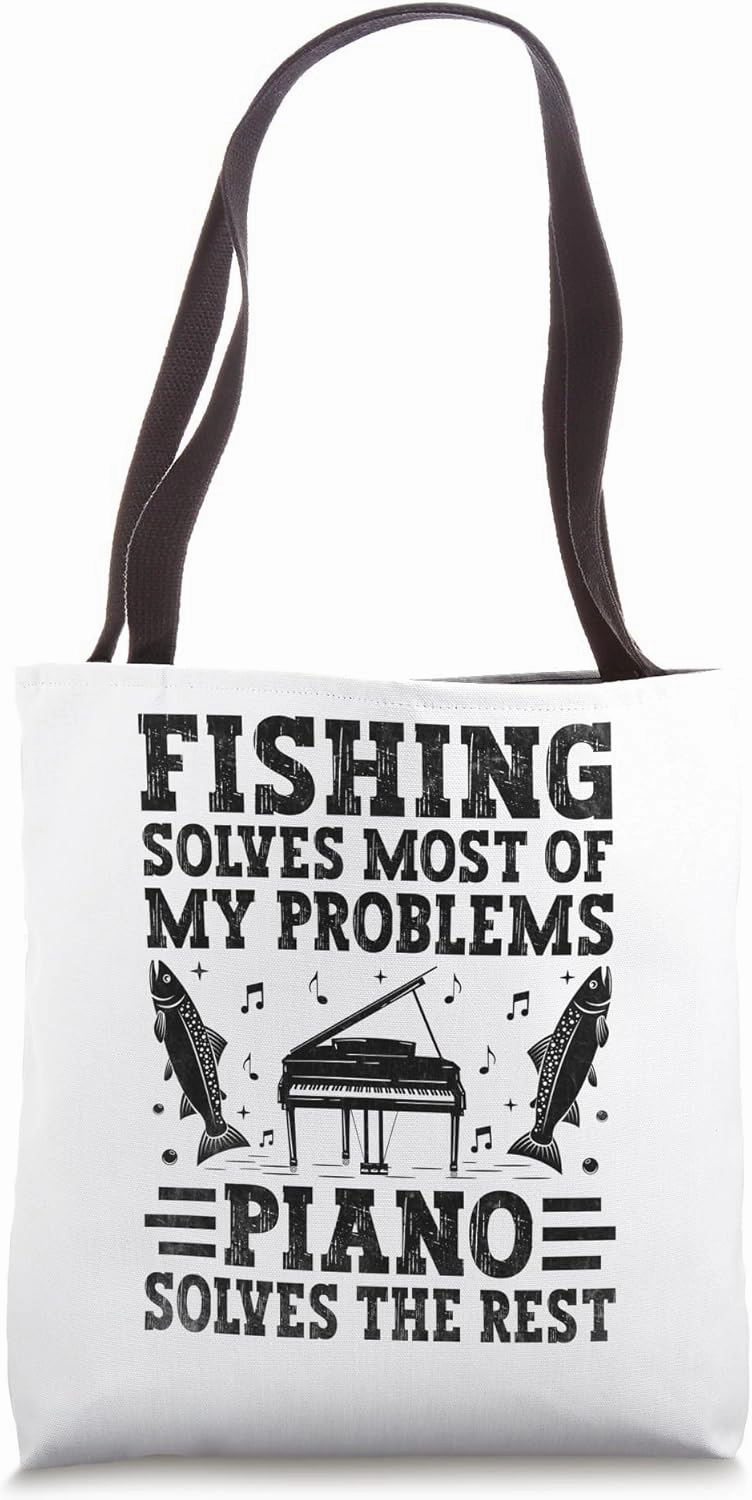 Piano Solves The Rest Pianist Pianos Pianists Tote Bag