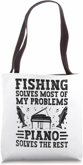 Piano Solves The Rest Pianist Pianos Pianists Tote Bag