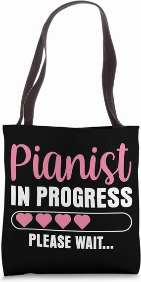 Piano Teacher Pianist Future Pianist In Progress Tote Bag