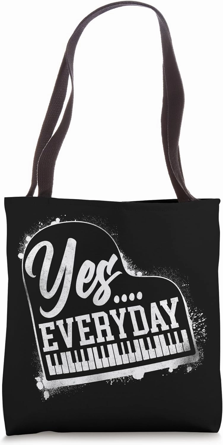Piano Teacher Pianist Keyboard Tote Bag