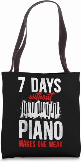 Piano Teacher Pianist Keyboard Tote Bag
