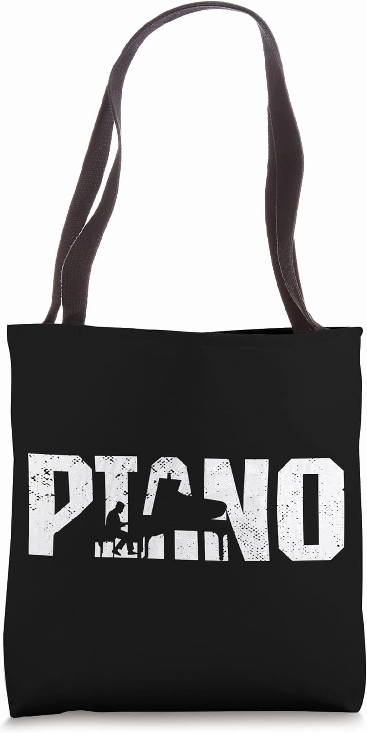 Piano Teacher Pianist Vintage Piano Tote Bag