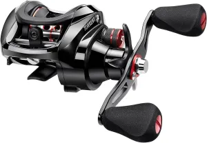 Piscifun Torrent Baitcaster Fishing Reel, 18LB Carbon Fiber Drag Baitcasting Reel, Magnetic Braking System Casting Reel, Available in 7.1:1 and 5.3:1