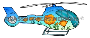 Poppies Helicopter