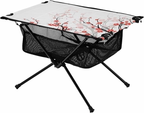Portable Camping Table Plum Blossom Outdoor Foldable Camp Tables for Outside, Camping, Hiking, Tailgating