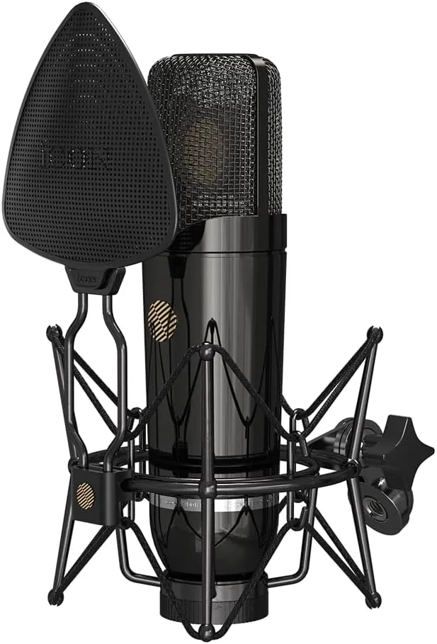 Pro Audio Space 87 Mic with Shock Mount - Large Diaphragm Condenser Mic