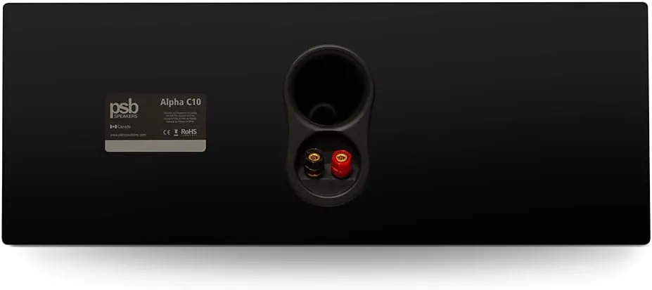 PSB Alpha C10 Center Channel Speaker - Black Ash