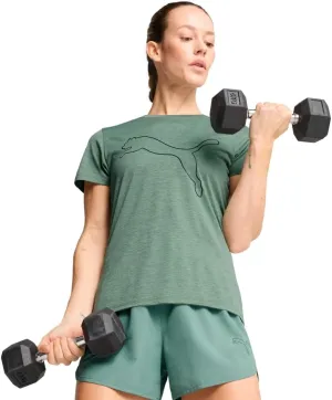 PUMA Women's Train All Day Essential Logo T-Shirt