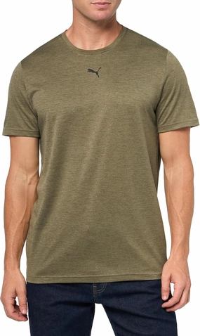 PUMA Men's Train All Day Essentials Small Cat T-Shirt