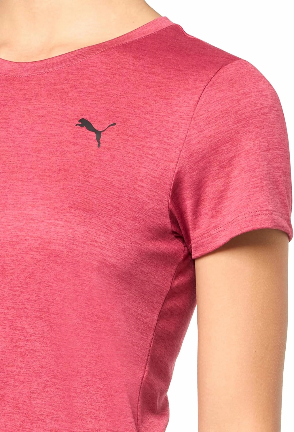 PUMA Women's Train All Day Essential Small Logo T-Shirt
