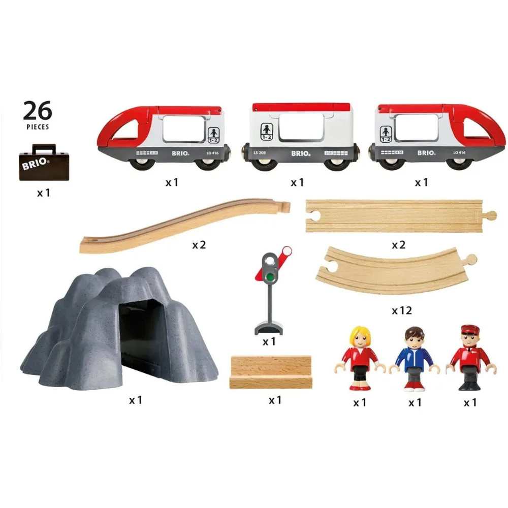 RAILWAY STARTER SET A 26 PIECES