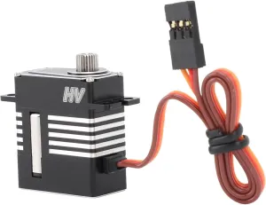RC Helicopter Digital Gear Servo, Micro Servo Motor Easy to Install Metal Gear Compact Aluminum Alloy for RC Fixed Wing