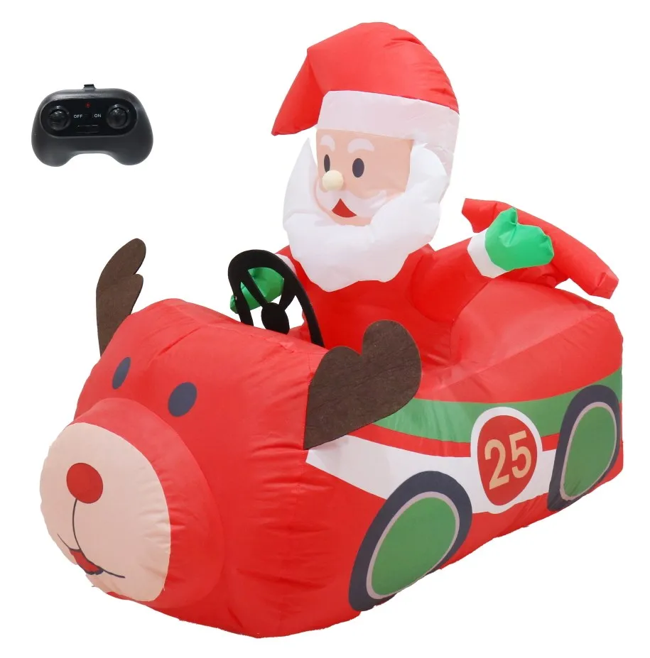 R/C Musical Santa Reindeer Race Car [UBL] XN0000108