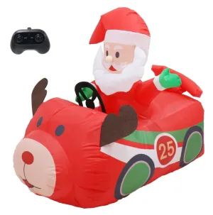 R/C Musical Santa Reindeer Race Car [UBL] XN0000108
