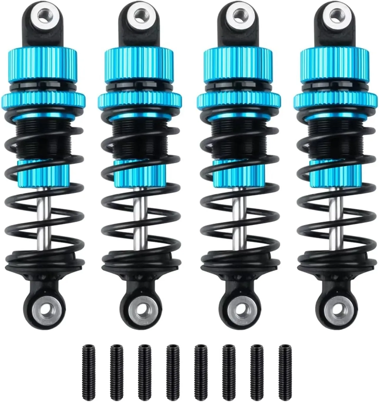 Rc Shock Absorber For Tamiya For TT02 1/10 Metal Shock Absorber RC Drift Car Off-road Vehicle Tracked Vehicle Parts And Accessories Upgrade Replacement And Use(62mm)