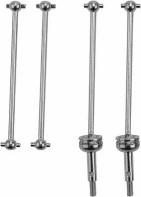 RC Drive Shaft Compatible with Wltoys 144001 1/14 RC Drift for Racing Car Parts Accessories 4Pcs Front CVD for Universal Drive Shaft & Rear Dog Bone