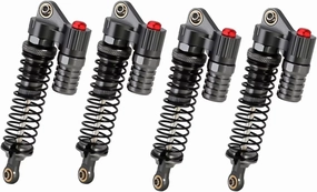 Rc Shock Absorber For Axial For SCX10 90046 D90 1/10 4PCS Metal 96mm Shock Absorber Oil Damper RC Crawler Car Upgrade Parts Replacement Accessories Replacement