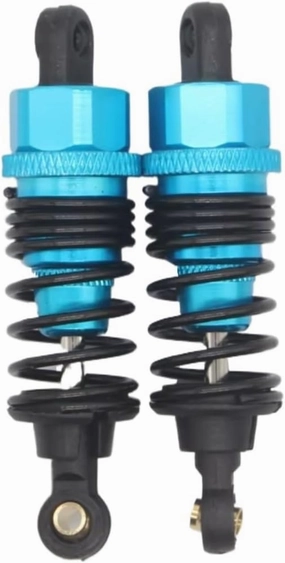 Rc Shock Absorber For HSP 102004 02114 1:10 2pcs Aluminium Shock Absorber Multiple Colors Available RC Model Car Parts Accessories Upgrade Replacement Use(SKY BLUE)