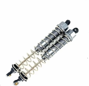 Rc Shock Absorber For HSP 94180 18019 180007 4WD 4X4 1/10 2PCS 130mm Long Shock Absorber Damper For Rock Crawler RC For Climbing Car Parts Replacement Use(Gray)