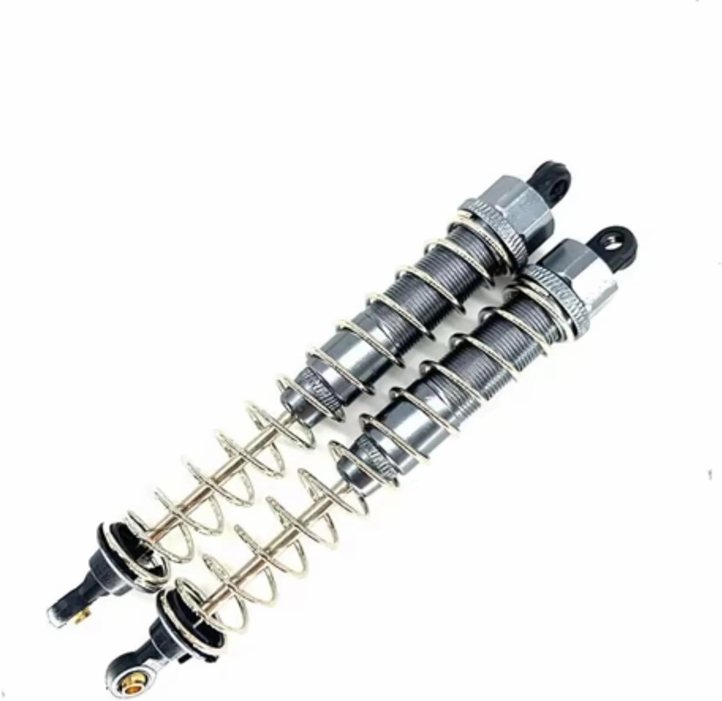 Rc Shock Absorber For HSP 94180 18019 180007 4WD 4X4 1/10 2PCS 130mm Long Shock Absorber Damper For Rock Crawler RC For Climbing Car Parts Replacement Use(Gray)