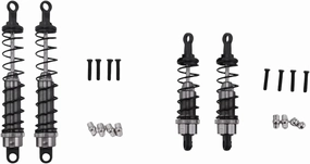Rc Shock Absorber For WLtoys 12428 12423 1/12 4pcs Metal Oil Filled Front&Rear Shock Absorber RC Car Crawler Parts And Accessories Upgrade Replacement Use