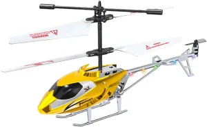 Remote Control Helicopter with Gyro Stabilization, 2.5CH RC Helicopter with LED Night Flight, Ideal Gift for Beginners