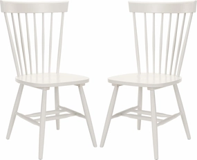 SAFAVIEH Parker Parkse Side Chair, 0, Off White
