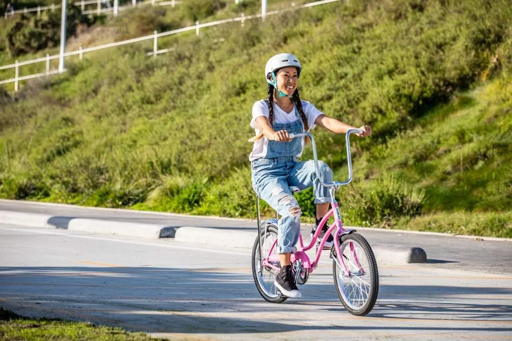 Schwinn Classic Sting-Ray and Fair Lady Beach Cruiser Bike, for Boys and Girls, 20-Inch Wheels, Single-Speed, High Rise Ape Handlebars, Coaster Brakes