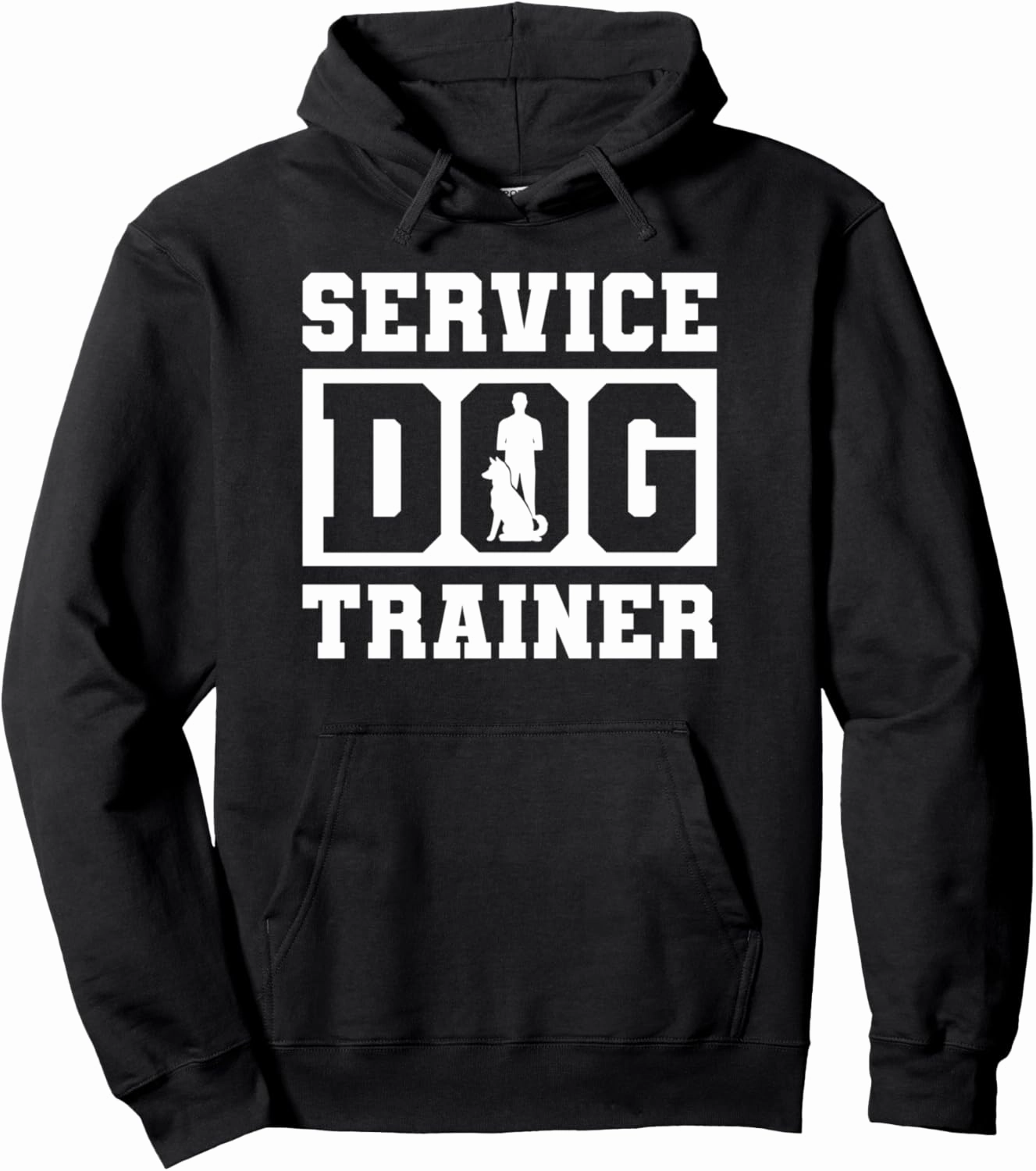 Service Dog Handler Trainer Present Pullover Hoodie