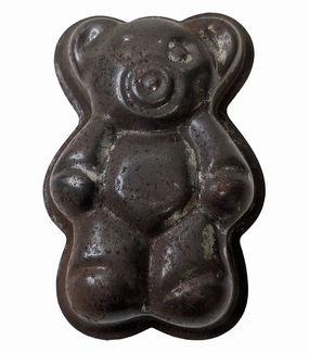 Set of 4 Vintage Teddy Bear Patisserie Bakeware Moulds