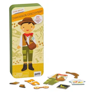 Shine Bright Magnetic Dress-Up Dolls - Dinosaur Discovery