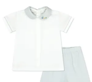 Sibley Short Set | Park Blue, Train