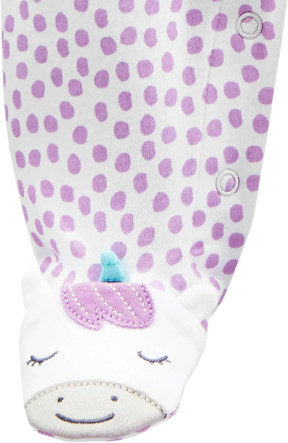 Simple Joys by Carter's Baby Girls' 2-Pack Cotton Snap Footed Sleep and Play