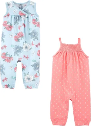 Simple Joys by Carter's baby-girls 2-pack Fashion Jumpsuits