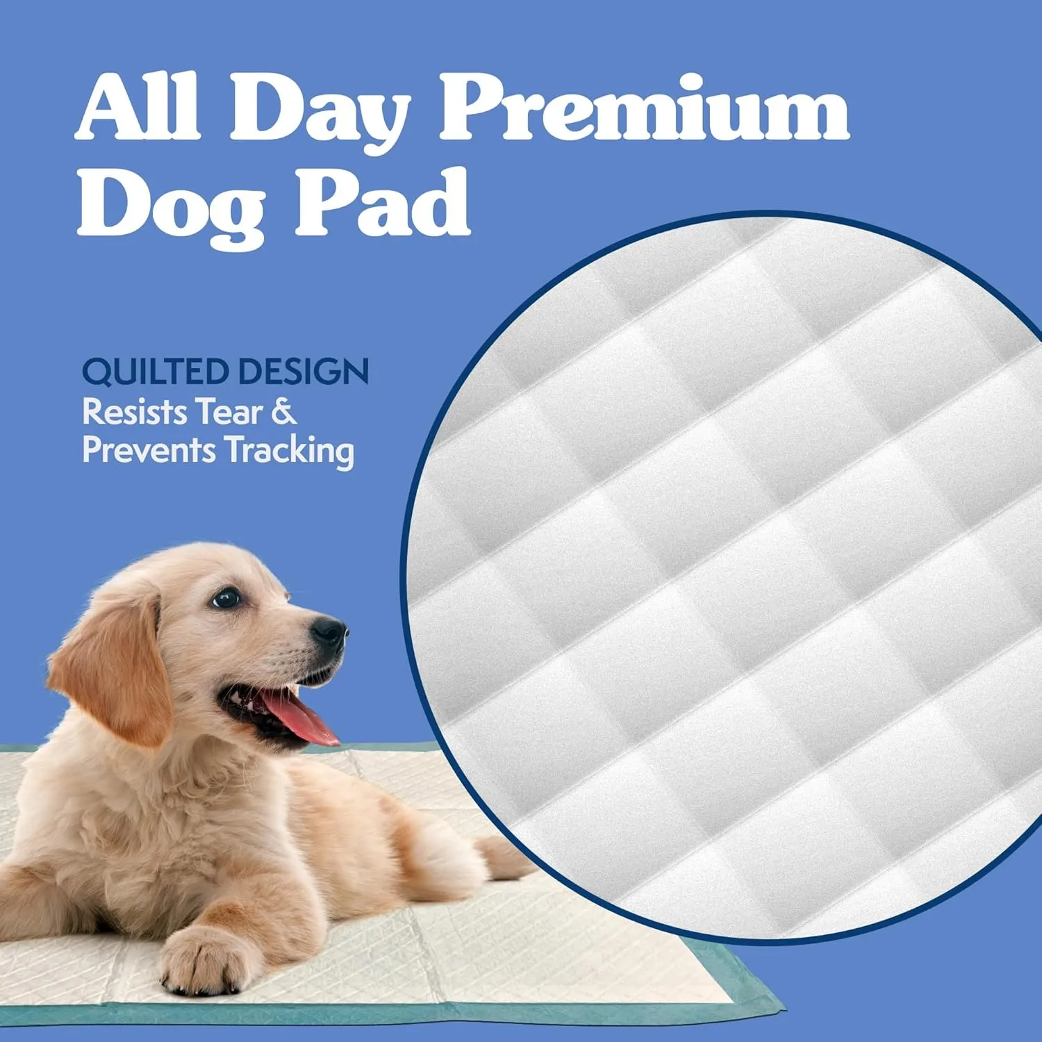 Simple Solution Extra Large Pee Pads For Dogs, XL Puppy Potty Training Pee Pad, 6 Layers Thick, Instashield Absorbent, Attracts Dogs, Leak Proof, Odor Neutralizing, Disposable, XLARGE 28"x30", 100ct