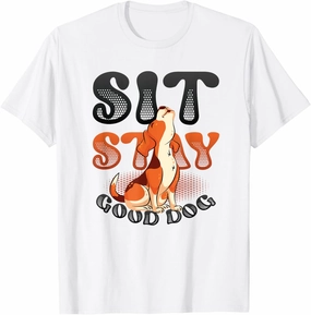 Sit Stay Good Dog Dog Trainer T-Shirt