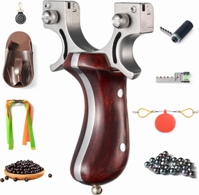 Slingshot Hunting Sling Shot Set for Adults,Professional Slingshots with Sight for Hunting, Training and Shooting Practice, with Multi-Purpose Bag, Strong Magnetic