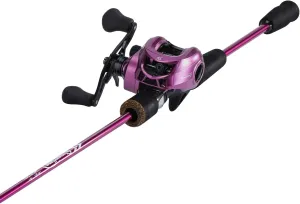 Sougayilang Baitcaster Reel and Fishing Rod Combo, 2-Piece Fishing Pole with Comfort EVA Grip Handle