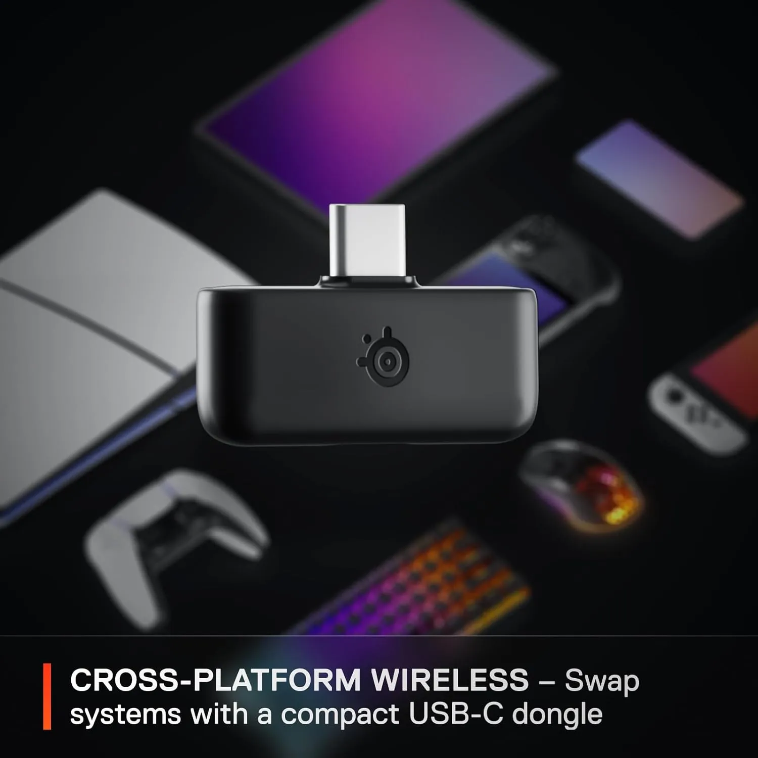 SteelSeries Arctis Nova 5 Wireless Multi-System Gaming Headset - Neodymium Magnetic Drivers [Bluetooth] (Renewed)