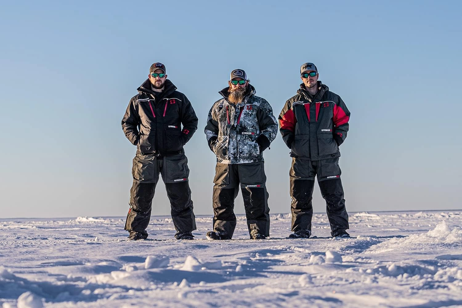 Striker Men's Predatordurable Windproof Water-resistant Ice Fishing Bib With Sureflote Flotation Technology