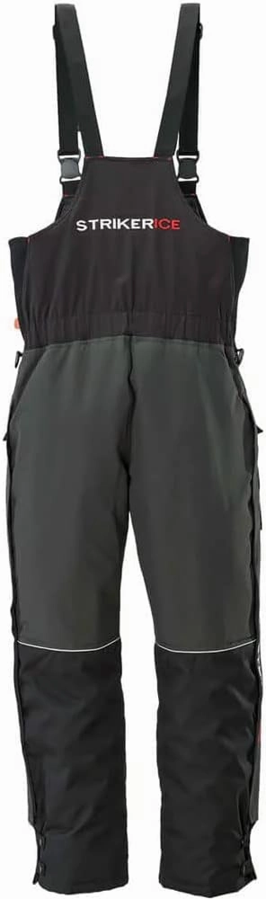 Striker Men's Predatordurable Windproof Water-resistant Ice Fishing Bib With Sureflote Flotation Technology