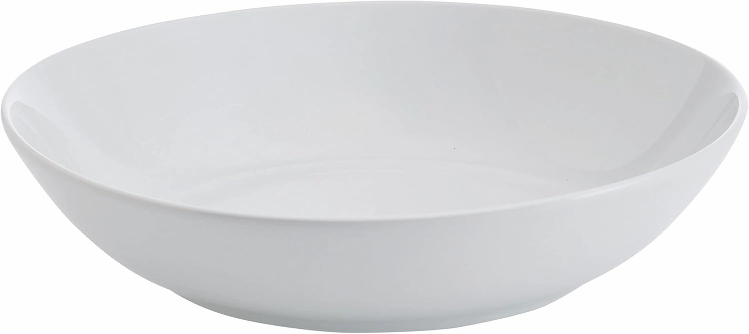 Studio Nova Alexis Set of 4 Pasta Bowls, 8 Inch, 20 Ounce, White
