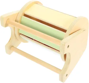 SUPVOX Textile Drum Learning Montessori Wood Educational Drum for Motor Skill Development Sensory Play Safe for Boy Girl for Indoor and Outdoor Fun